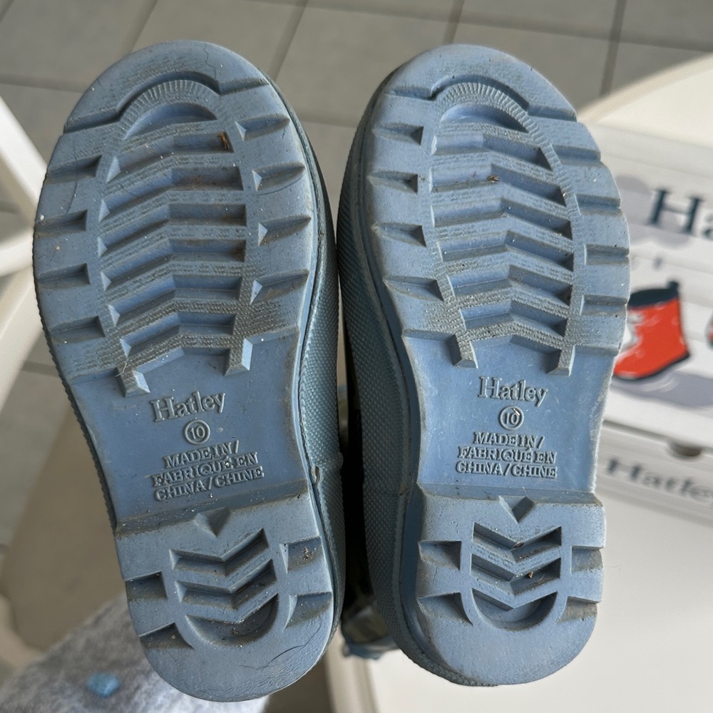 Hatley Wild Bears Rain Boots Rare Find! Toddler Size 10 - Picture 4 of 6